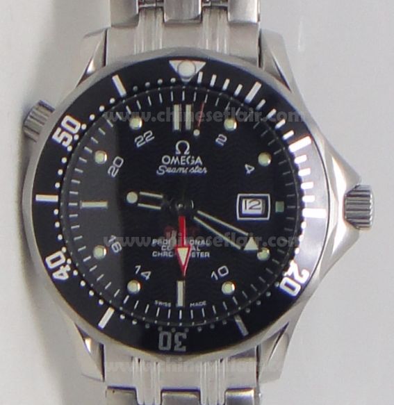 Replica James Bond Watch Omega GMT Seamaster Automatic SS Black
